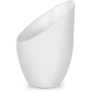 2 Pack Replacement White Plastic Lampshade 5.7 inch High 4.1 inch Diameter 1.65 inch Fitter for LED Floor Lamp