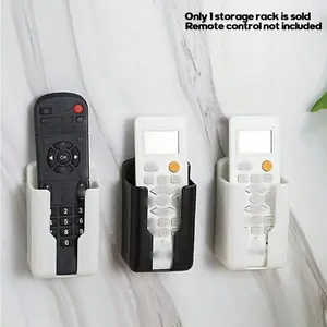 Multifunctional Desktop Storage Rack, Plastic Remote Control Holder, Painted Surface, Durable Material, Space Saving, Home Office Use