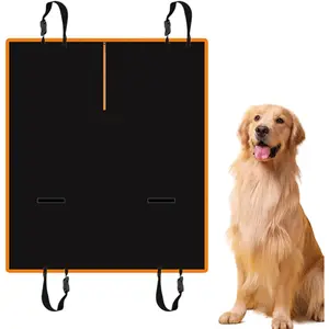 Large Dog Car Seat Cover Waterproof Pet Back Seat Protector for SUV Truck 140x135cm Anti Tear Oxford Fabric Mat with Straps Easy Clean