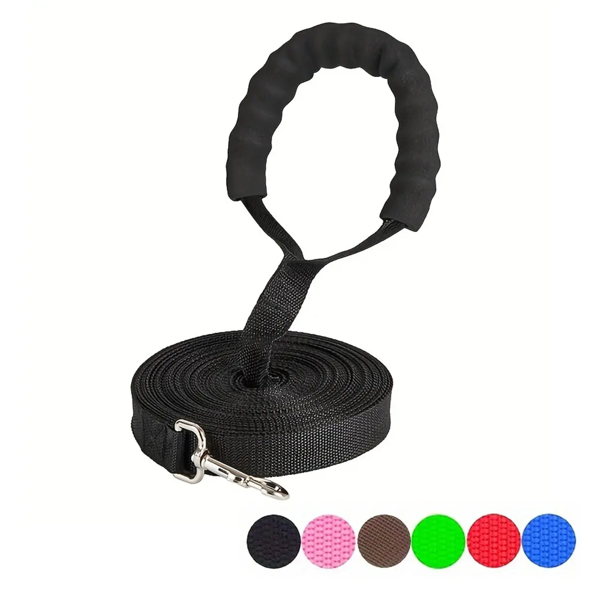 Long Dog No Tangle Leash with Comfortable Sponge Handle, Outdoor Training Pet Lead, Suitable for Small Medium Large Dogs, 4-50 Feet
