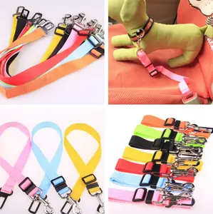 Fixed Strap Polyester Dog Strap Leash Durable Nylon Material Adjustable Length 2.0*50-60cm/2.5*60-70cm Easy to Use Keeps Pets Safe Perfect Gift for Car Owners Fits Pets 5-20kg Secure Journey Prevents Pet Jumps