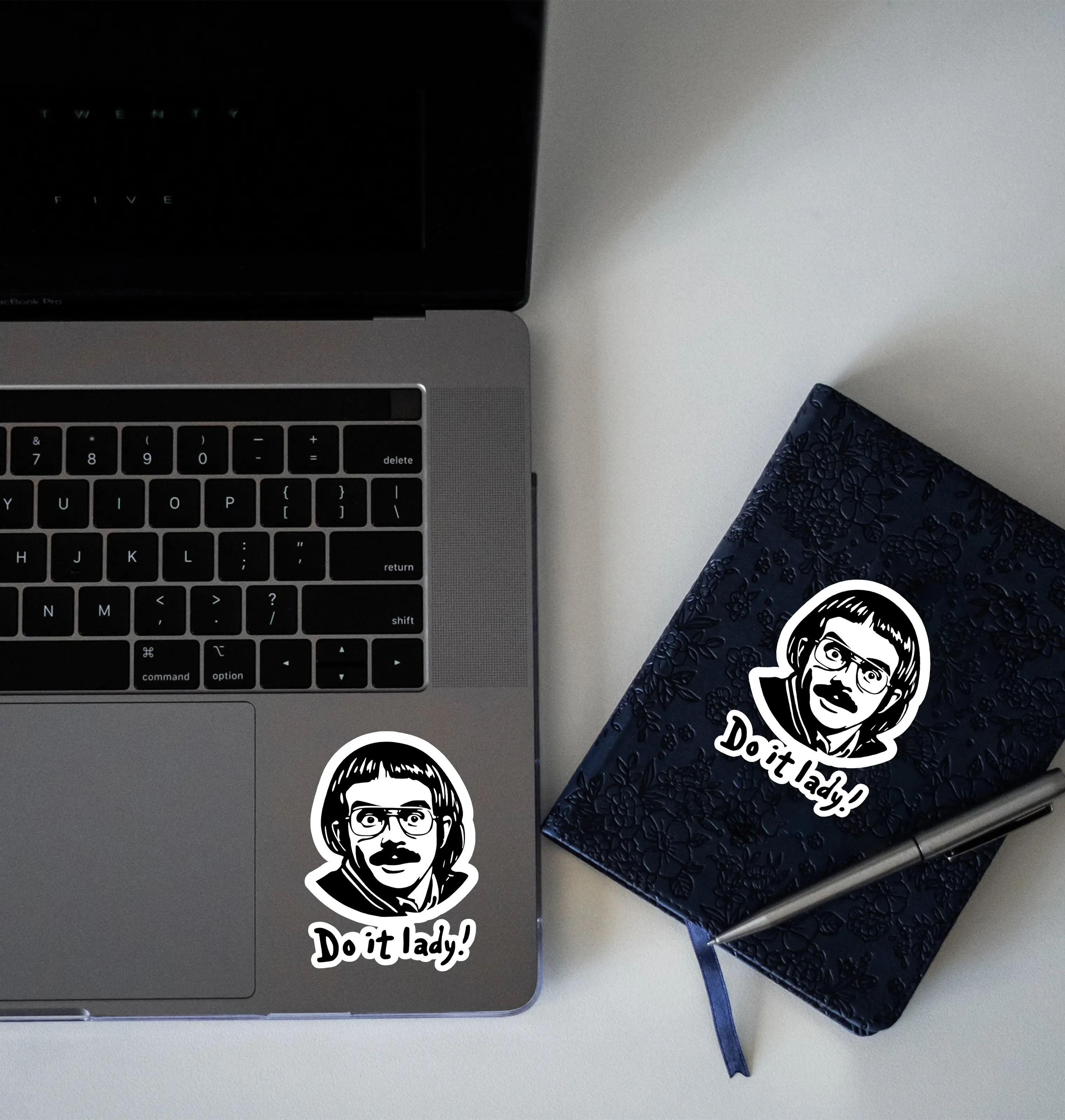 Viral TikTok Quote Sticker, Funny Waterproof Decal, Laptop Sticker, Aesthetic Motivation Sticker, Gift for Friends