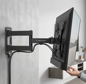 Full Motion TV Wall Mount with Swivel,Extension and Tilt for Most 13-42 inch LED LCD Flat Screen TVs & Monitors, Holds up to 44 lbs,Max VESA 200x200mm