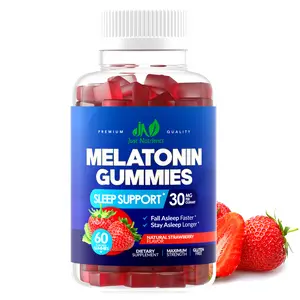 Just Nutrients Melatonin 30mg Gummies for Adults (60 Servings) - Maximum Strength Sleep Support with 30mg of Melatonin Per Gummy - Gluten-Free, Sugar-Free, Non-GMO, 100% Vegetarian, Strawberry Flavor - 60 Gummies