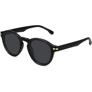 FOZONO Retro Round Sunglasses for Women Men, Classic Circle Glasses UV400 Protection