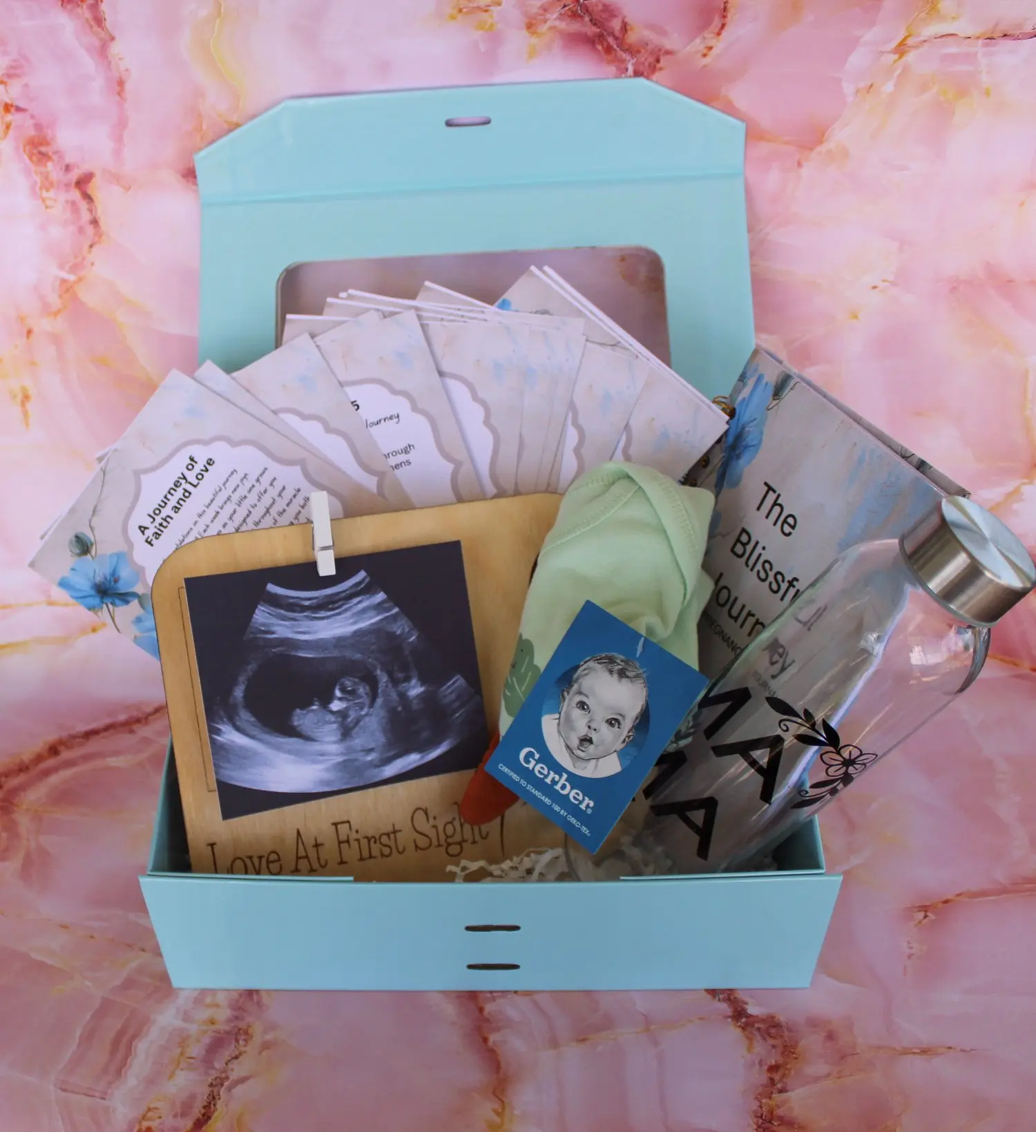 Pregnancy Gift Box - First Trimester Self Care & Keepsake Set