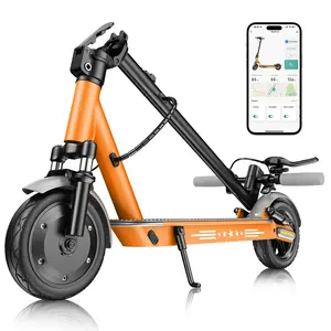 Foldable Electric Commuter Scooter, 28 MPH Adjustable Speed, 36V 10.4Ah Battery, Dual Suspension, YouFs-A App Control, LED Headlight, Rear Brake Light