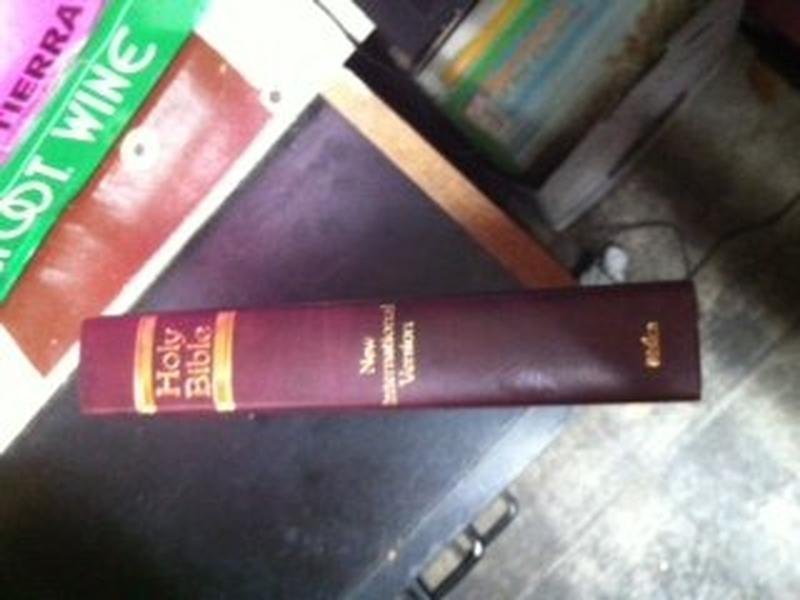USED-NIV Worship Edition Bibles #172 - Burgundy cover by NIV (Unknown)