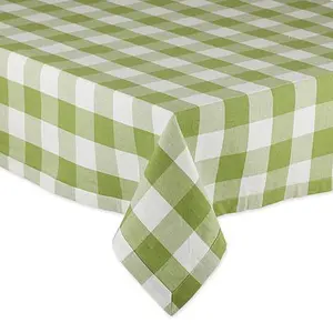 Design Imports Buffalo Check Tablecloth - 52" x 52"