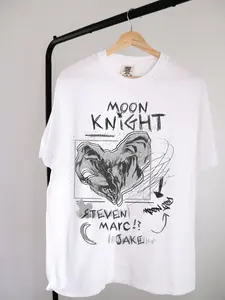 Vintage Styled Retro MoonKnight T-Shirt, Moonknight shirt, moonknight tshirt, comic book tshirt, comic book shirt