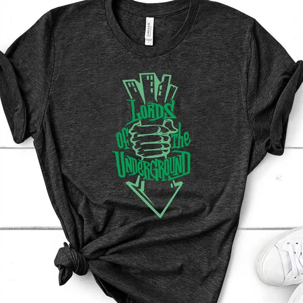 Lords Underground Hip Hop Print  T-Shirt