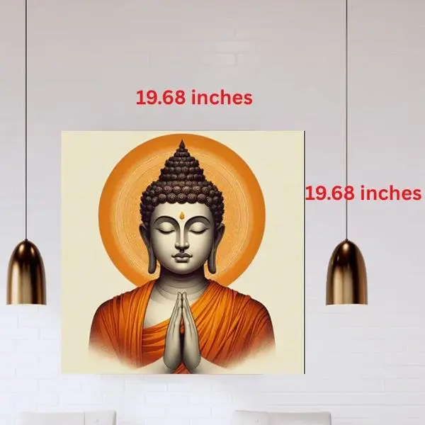 Zen Buddha Canvas Ready to hang