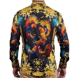 CAMISAS BARABAS DE GALLOS CON PEDRERIA BOZEMAN