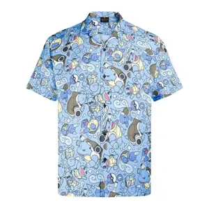 Squirtle Evolutions Pokémon Hawaiian Shirt | Cool Summer Anime Vibes for Men & Fans