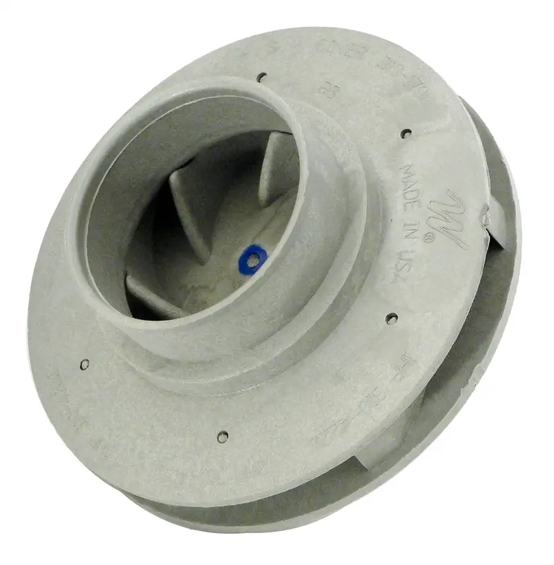 Waterway Plastics Executive Impeller, 4.0 Horse Power High Performance Part for Swimming Pool Maintenance, Plastic with Secure Wet End Fit, WW3104190B, 4.0Hp, Used On Waterway Executive Wet Ends, Swimming Pools