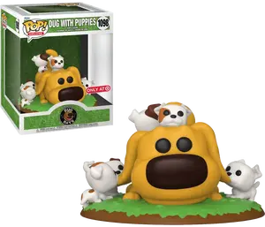 Funko Pop! Dug with puppies
