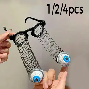 Adult Crazy Glasses Set, Party Prank New Year Fun Fashion Item, Easy to Wear, Lightweight Frame, Comfortable Fit, Funny Gift, Event Accessory
