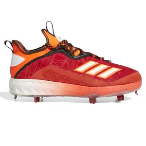 adidas Mens Icon 6 Boost Asg Atl Baseball Baseball Sneakers Shoes - Red
