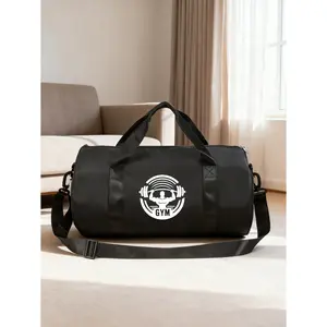 1pc Gym Printed Duffle Bag – Large-Capacity Sports & Travel Tote for Workouts, Weekend Trips & Luggage Storage, Casual Sports Bag, Athletic Bag, Outdoor Fitness Bag, Multifunctional Sports Bag | Ideal Christmas/Birthday Gift for Men, Boyfriend & Dad