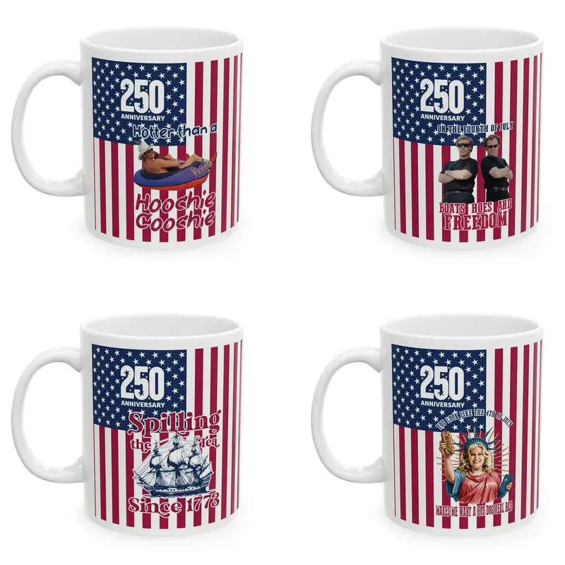 USA 250th Anniversary Mug, Semiquincentennial Patriotic Eagle & Liberty  Bell Cup, 1776-2026 Veteran Gift, Historic America Crest Cups - TikTok Shop