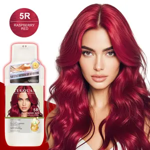 Raspberry Red Hair Dye|Hair Dye Shampoo & Conditioner Set|Unisex Professional Hair Color|Color Developer|Salon & Home Use|500ML Large Capacity|No Bleach Needed Haircare Gentle shampoo  de  cebolla