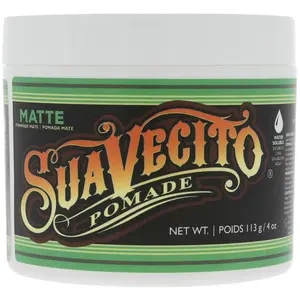 Pomade Matte (No Shine) Formula 4 oz, 1 Pack - Medium Hold Hair Pomade For Men - Matte Hair Paste For Natural Texture Hairstyles