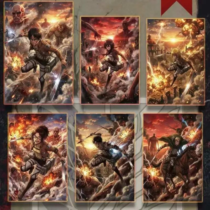 Attack On Titan Sharp Blades A6 Premium Boards