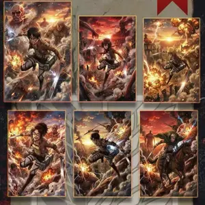 Attack On Titan Sharp Blades A6 Premium Boards