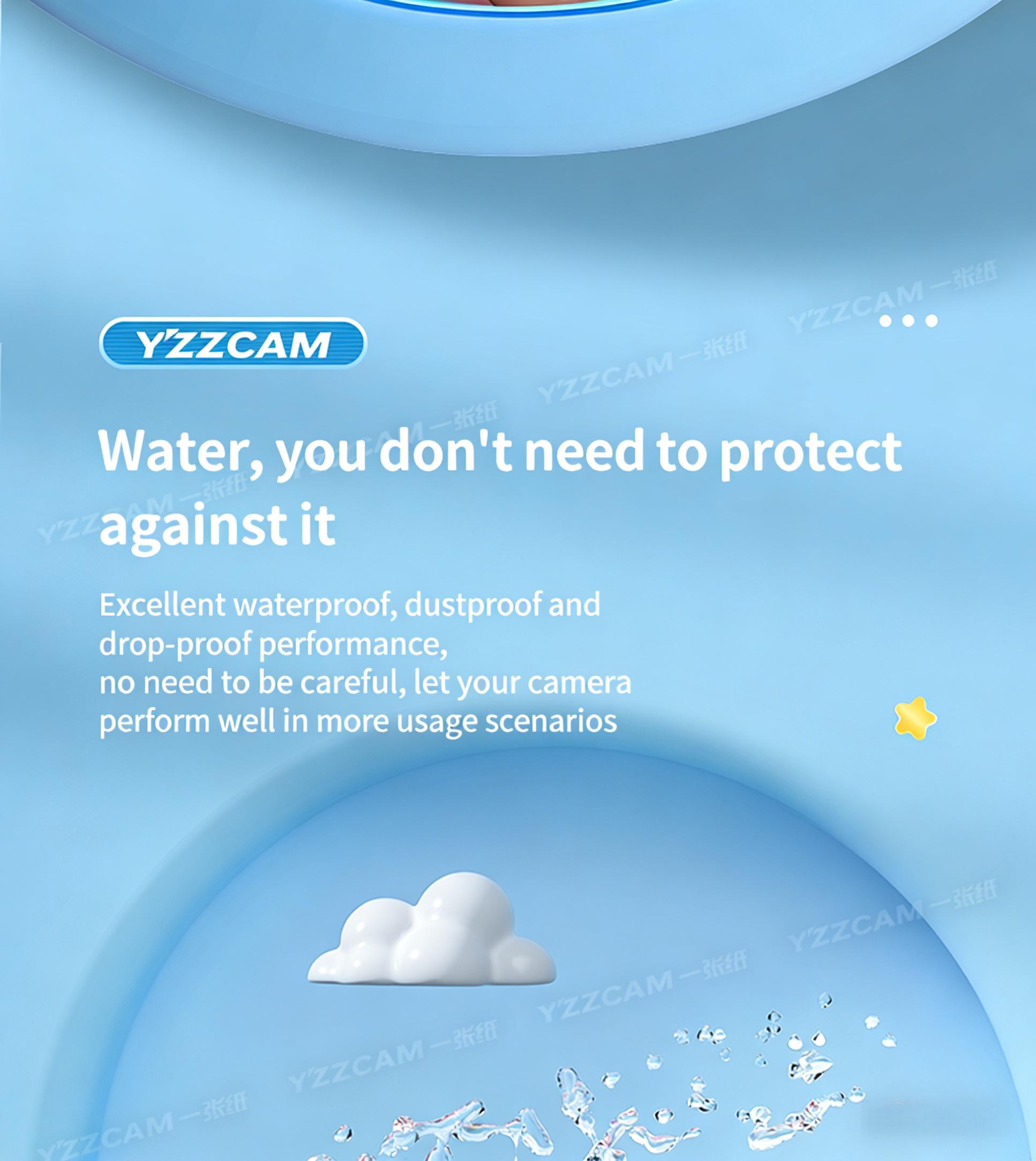 Film Camera: Point-and-Shoot Mini Retro Film Camera, Waterproof, Non-Instant, Creative Gift for Students and Instagram