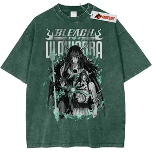 Ulquiorra Cifer Bleach Anime Vintage T-Shirt for Fans, Unisex S-5XL Graphic Band Tee