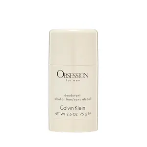 Calvin Klein Obsession Men's Deodorant Stick Alcohol Free with Bergamot Lavender Sage Musk & Sandalwood Notes 2.6 oz