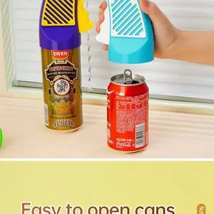 Portable Can Opener for Drinks Beer Cola, Easy-Use Bottle Opener, Durable Design, Perfect for Daily Use & Travel Convenience