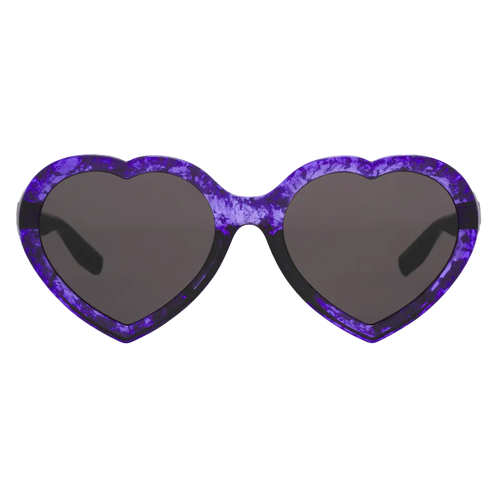 The Shelldon Admirer Heart Shaped Sports Sunglasses