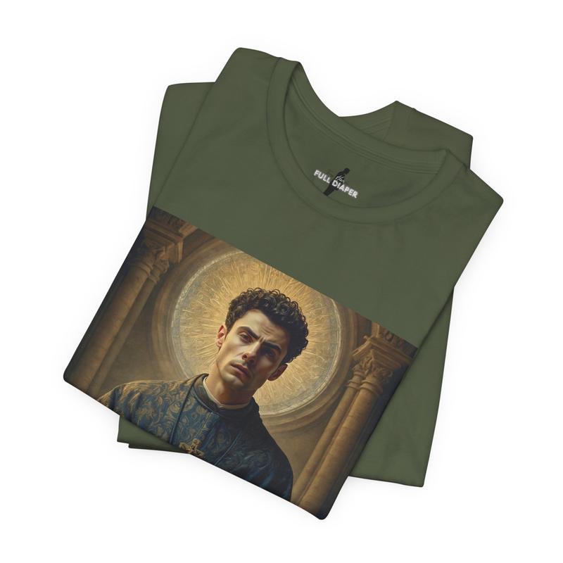 Saint Luigi Unisex Shirt 'He who saves his country does not violate any law' radical  resistance  shirt graphic tee shirts T-Shirt Tshirt