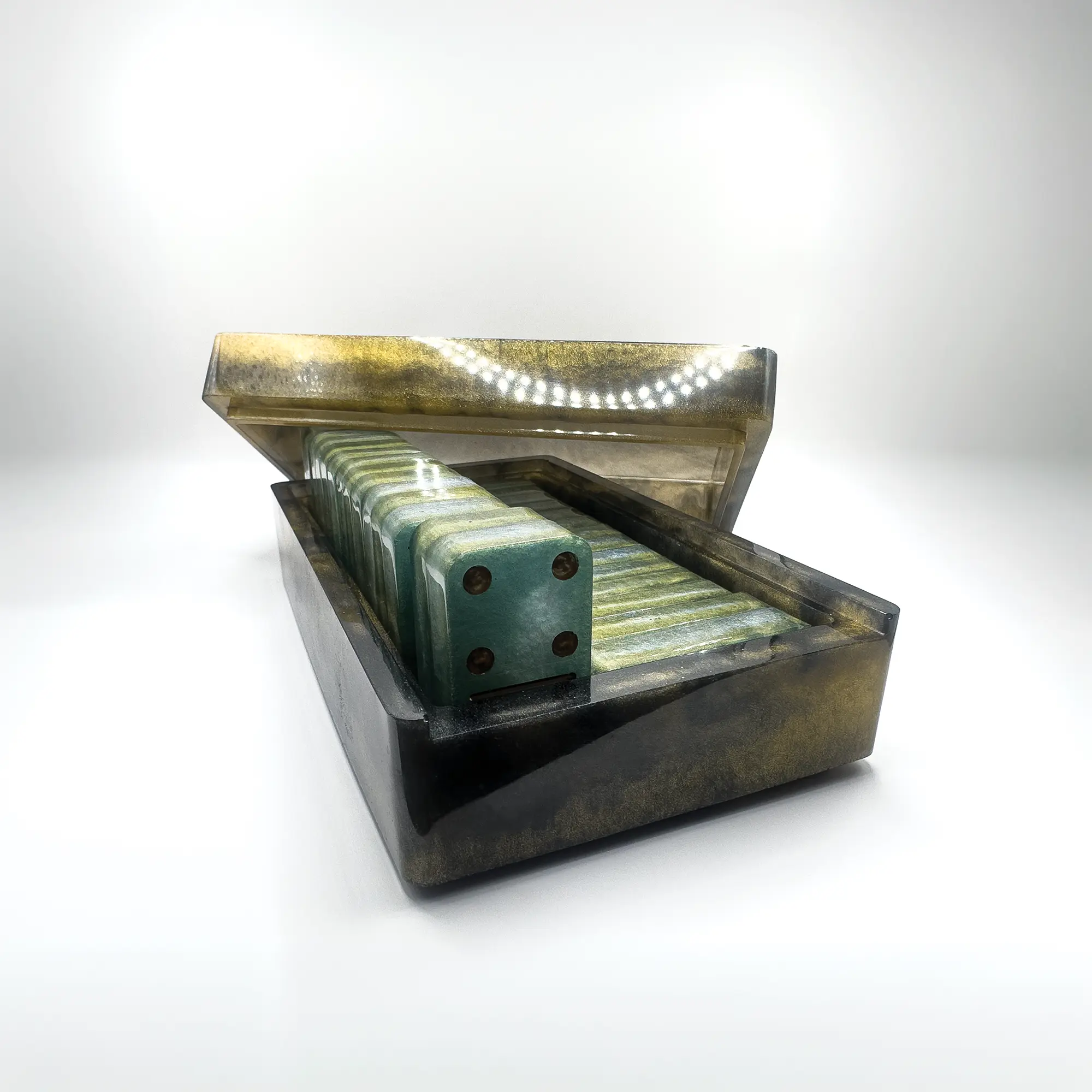 Verdigris Domino Set with Millennium Vault | Ambient Cast Session Series