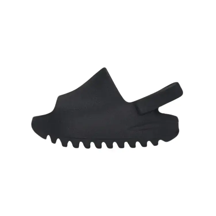 Adidas Yeezy Slides - Infant-Toddler Onyx Girls' Sports Footwear (0-3 Years), Slip-On Casual Foam Design with Flexibility, Gentle Support, Textured Anti-Slip Sole for Active Play