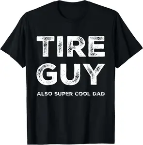 100% Cotton Tire Guy Funny Car Mechanic Costume Gift T-Shirt