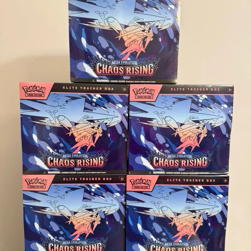 (1) Mega Evolution Chaos Rising Elite Trainer Box