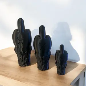 Nurture3d.co X Kaws Middle Finger X Alezzzeta