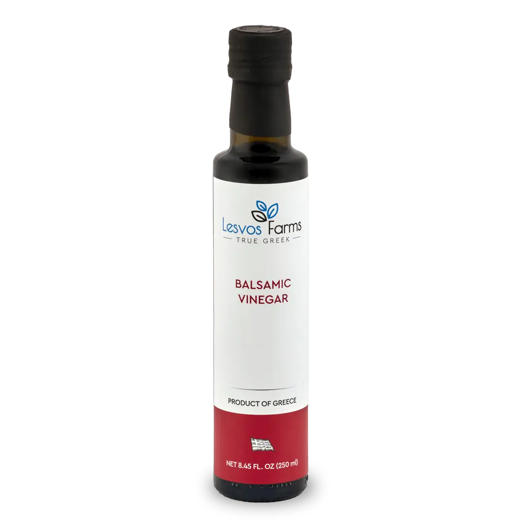 Greek Balsamic Vinegar – Premium Sweet and Sour Mediterranean Aged Grapes Dressing and Marinade