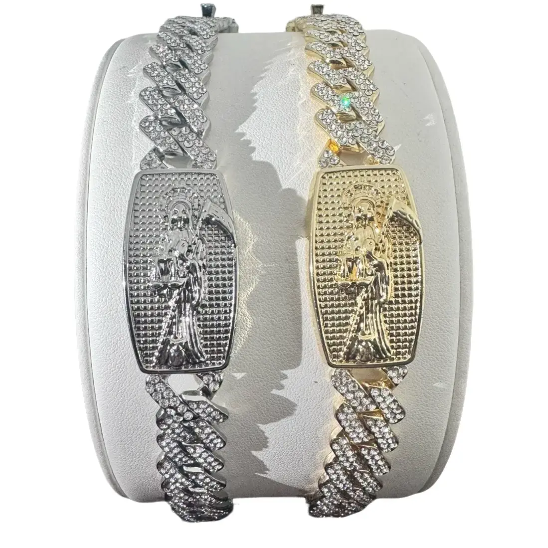 Santa Muerte Iced Out Esclava