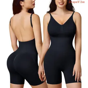 Large U Back One Piece Shapewear Sexy Open Back Body Suit Themed As Daily That Can Be Used As Inner Base Garment For Body Shaping