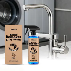 Water Faucet Cleaner, Removes Stubborn Water Stains, Shower Head Steel Furniture Cleaning Agent, Effective Kitchen & Bathroom Care