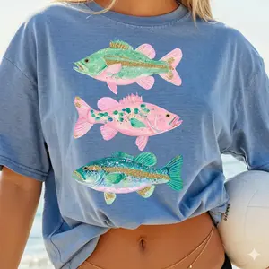 Comfort Colors® Pastel Bass Trio Oversized Tee