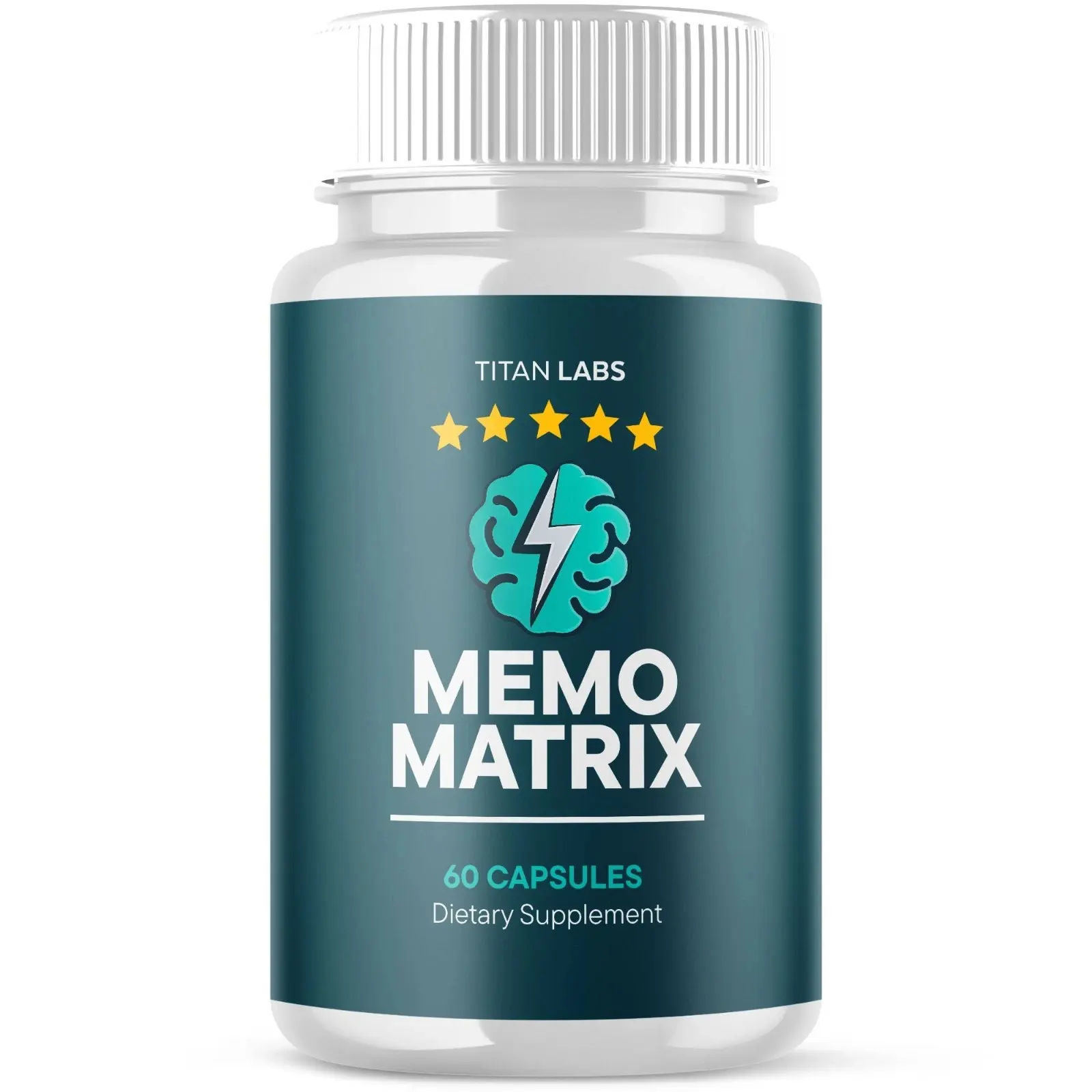 (1 Pack) Memo Matrix Nootropic Natural Brain MemoMatrix 60 Capsules