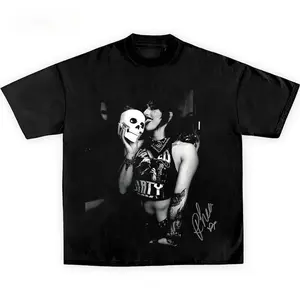 RHEARIPLEY CRAZY V1 T-Shirt - Wrestling/WWE Theme, Sports/Boxing Style, Soft Cotton (added), Machine Washable, Casual Comfortable, Great Gift for Him/Her