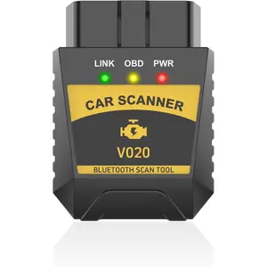 Fixed Car Diagnostic Scanner,OBD Scanner Bluetooth,Car Accessories,Clear/Reset Vehicle Engine Error Code Reader Diagnostic Tool,Auto Diagnostic Scan Tool,Suitable for iPhone iOS Android