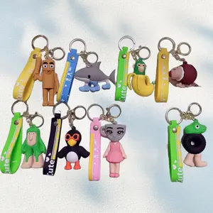 1 pc Y2K Italian Brainrot Cute Keychain - Fun Tung Tung Tung Cartoon Pendant, Creative Gift for Friends & Couples, Trendy Bag Accessories, Keychain Series Figures, Keychain For Bags