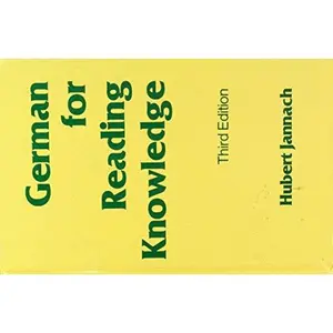 USED-German for Reading Knowledge (English and German Edition) by Hubert Jannach (Hardcover)