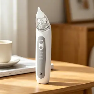 Rechargeable Baby Nose Sucker, Air Flow Technology, Safe Aspirator for Mucus, Boogers & Congestion, Easy-To-Use Design